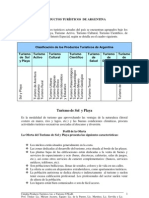 Unidad 1. 2010. Productos Turisticos de Argentina Analisis de Demanda