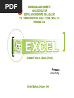 Clase de Excel Basico