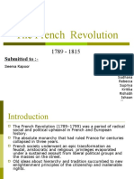 The French Revolution: Presented By: 1789 - 1815