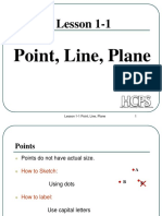 Points Lines and Planes