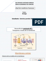 Seminario Exposicion Transporte A Traves de La Memrbrana