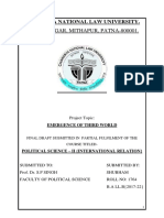 Shubham Final Draft Political Science Second Semester