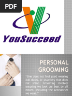 of Personal Grooming