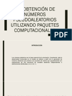 2.4 Obtencion de Numeros Pseudoaleatorios Utilizando Paquetes Computacionales