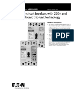 FD-Frame Circuit Breakers With 210+ and 310+ Electronic Trip Unit Technology