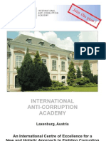 International Anti-Corruption Academy: Join The Pro S!