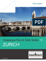 Opalesque Zurich Roundtable - Essential Updates For Hedge Funds and Investors