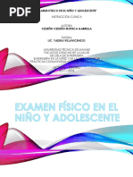 Examen Fisico en El Niño y Adolescente