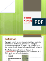 Facies Concept: Lecture 3#