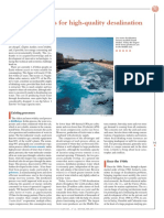 Heat Processes For High-Quality Desalination