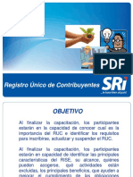 RUC-RISE Servicio de Rentas Internas Del Ecuador