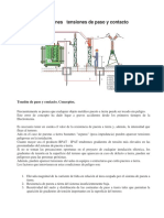 Mediciones Tensiones de Paso y Contacto