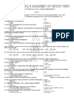 Mdcat Phy Test 1