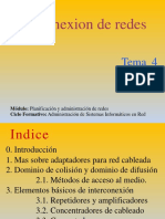 Tema 4. Interconexion de Redes