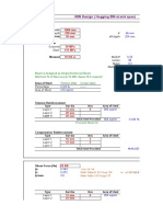 Retaining Wall Design Excel As Beam