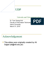 TCP and UDP