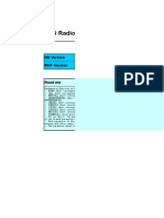 3G Radio Network Planning Data Template