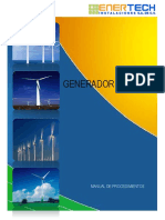 Generador Eólico Manual de Procedimientos