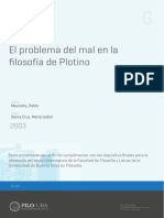 El Problema Del Mal en Plotino