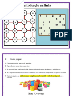 Multiplicação em Linha