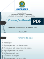 Aula 2 - Desenho Técnico (Construções Geométricas)