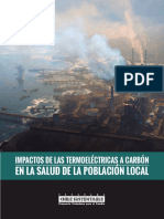 Cartilla Impactos de Las Termoeléctricas A Carbón en La Salud de La Población Local