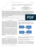 Importance of Similarity Measures in Effective Web Information Retrieval