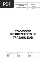 Correccion Prerrequisitos Trazabilidad Terminado