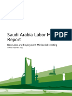 Saudi Arabia Labor Market Report G20