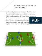 Dimenciones Del Futbol