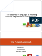 "The Essence of Language Is Meaning