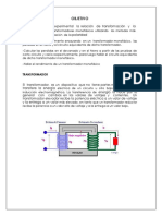 Informe 2 Transformadores Monofasicos PUICAN UNMSM