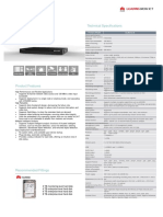 Huawei VCN5X0 V100R002C30 Datasheet V1.3 (E20180808)