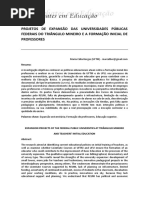 Educação Universitária, Pontos Fortes e Fracos Da Expansão