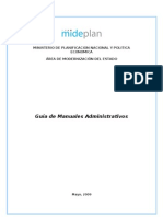 Guía de Manuales Administrativos