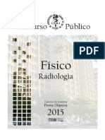 17 - Prova Objetiva - Físico - Radiologia