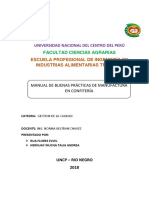 Manual de BPM de Mani Confitado