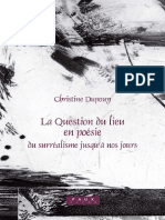 (Faux Titre 272) Dupouy, Christine-La Question Du Lieu en Poésie - Du Surréalisme Jusqu'à Nos Jours-Rodopi (2006) PDF