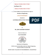 Seminarreport On: "Break Water Structure "