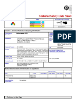 Material Safety Data Sheet: Poloxamer 182