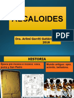 Primera Clase Alcaloides Miércoles 15 de Agosto Del 2018