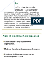 Compensation' in Other Terms Also Called As Employee Remuneration'