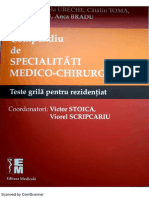 Teste Grila Pentru Rezi 2016.1 - Dupa COMPENDIU Ed. Med