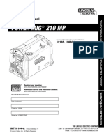 Manual Power Mig Lincoln Electric 210