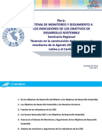 Sistema de Monitoreo y Seguimiento A Los Indicadores de Los Objetivos de Desarrollo Sostenible