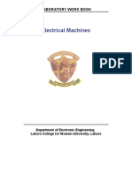 Electrical Machines Lab Manual