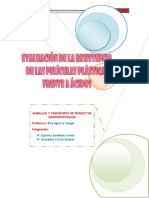 Evaluacion de La Resistencia de Peliculas Plasticas Frente A Acidos