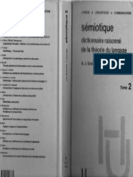 Semiotique II - Greimas e Courtes