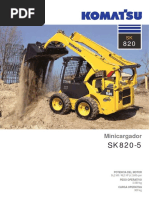 Catalogo Minicargador SK820 5 PDF