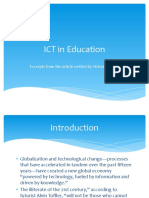 ICT in Education